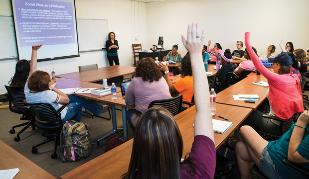 social work students